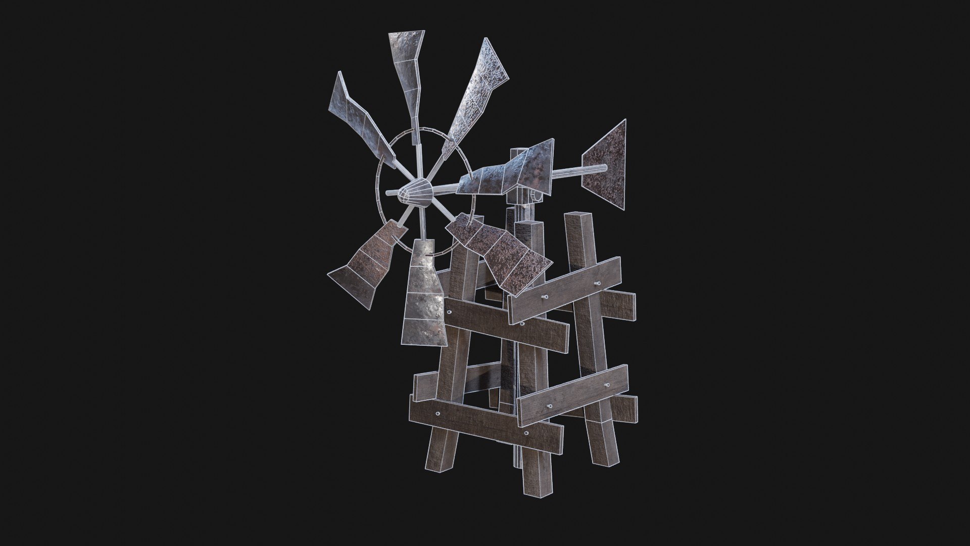 POST APO IMPROVISED WINDMILL WIND TURBINE GENERATOR SURVIVAL 3D model https://p.turbosquid.com/ts-thumb/iI/BVZvnw/EV/6_4/jpg/1680384588/1920x1080/fit_q87/646e0a0651f2563ff25f3d1852be190ba06bbb8b/6_4.jpg