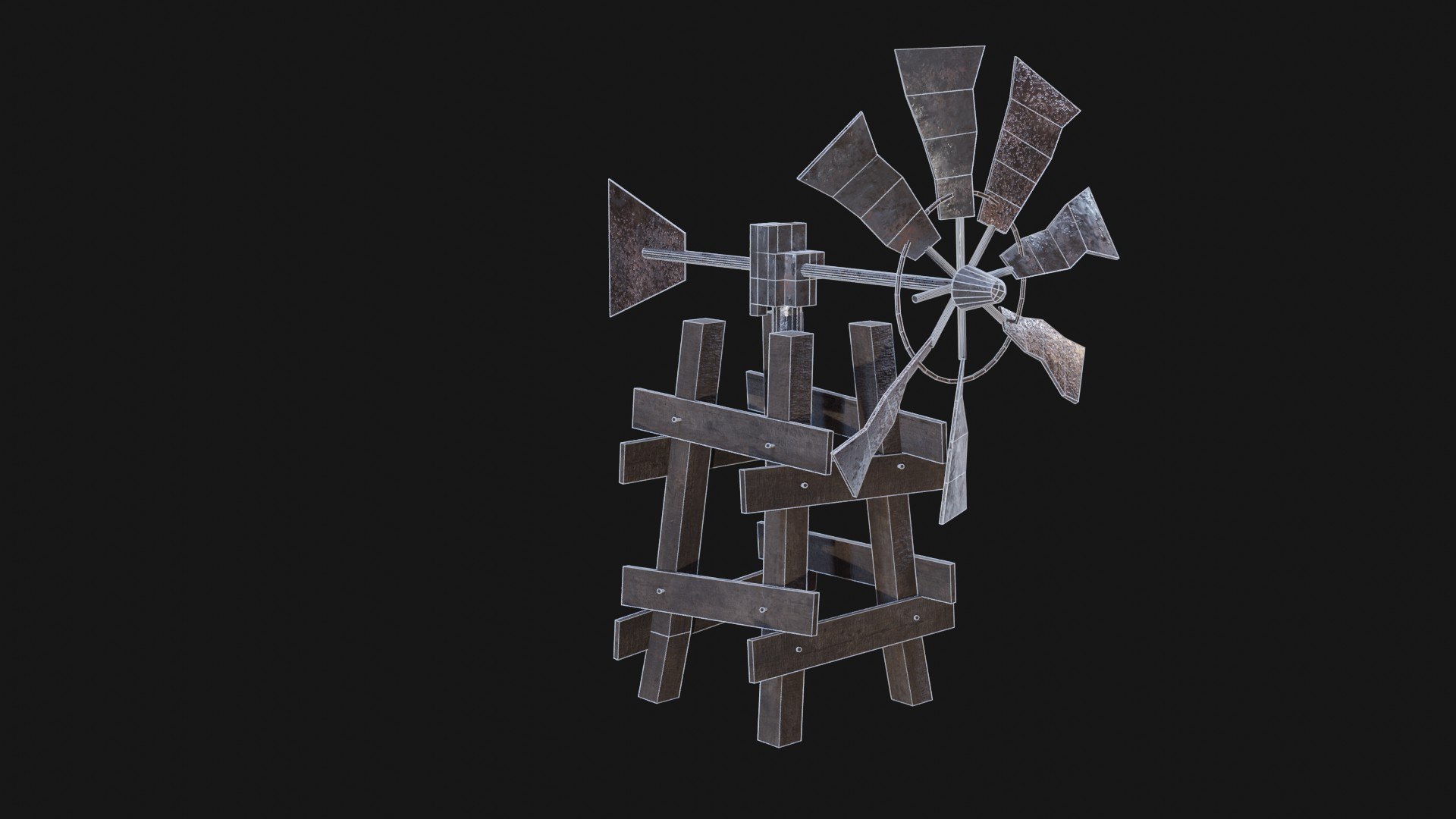 POST APO IMPROVISED WINDMILL WIND TURBINE GENERATOR SURVIVAL 3D model https://p.turbosquid.com/ts-thumb/iI/BVZvnw/b6/6_5/jpg/1680384588/1920x1080/fit_q87/5635c1217a048559e47a78a9b3cc4a511e0373de/6_5.jpg