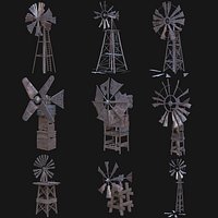 POST APO IMPROVISED WINDMILL WIND TURBINE GENERATOR SURVIVAL