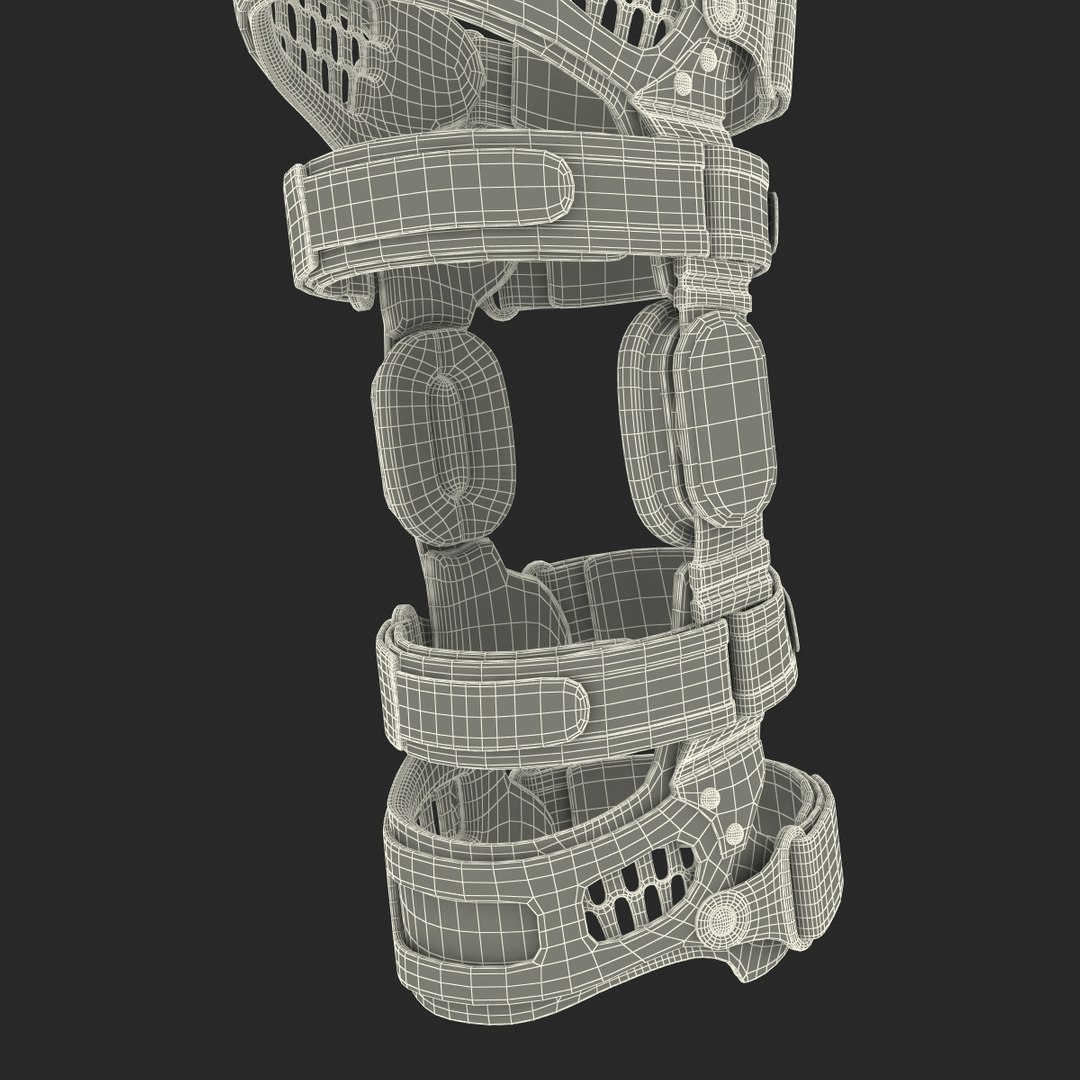 knee brace breg 3d model