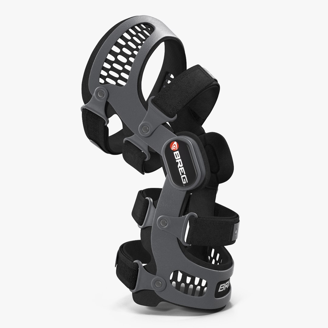 Knee Brace Breg 3D model preview