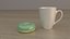 マグカップとドナット