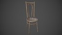 Western Saloon Chair 01 - PBR Game Ready