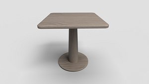 3D Square Table N79 model