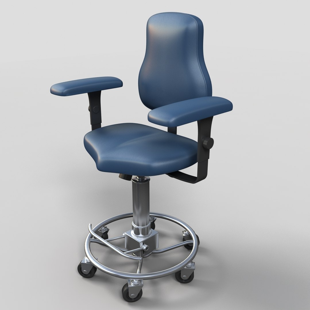 doctor stool 3d model