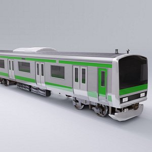 3D Train Japan Yamanote