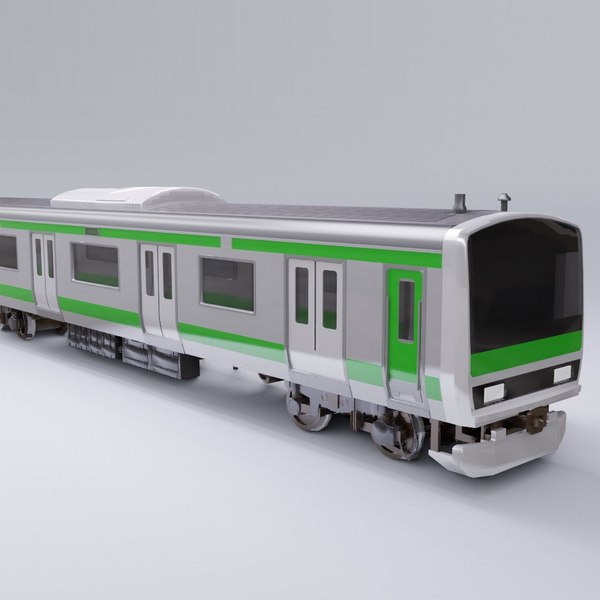 電車日本山手線3dモデル Turbosquid
