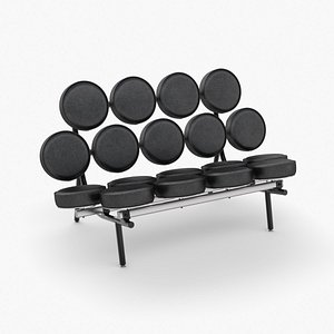 3d nelson marshmallow sofa
