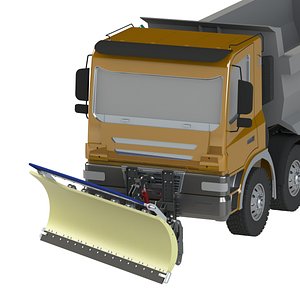 3D snow plow