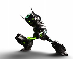 old robot model