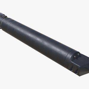 Tactical Silencer 50BMG Low-poly model