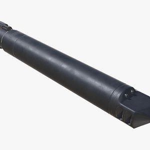 Tactical Silencer 50BMG Low-poly model