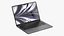 MacBook Air M2 Space Gray 3D model