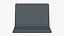 MacBook Air M2 Space Gray 3D model