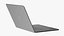 MacBook Air M2 Space Gray 3D model