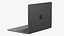 MacBook Air M2 Space Gray 3D model