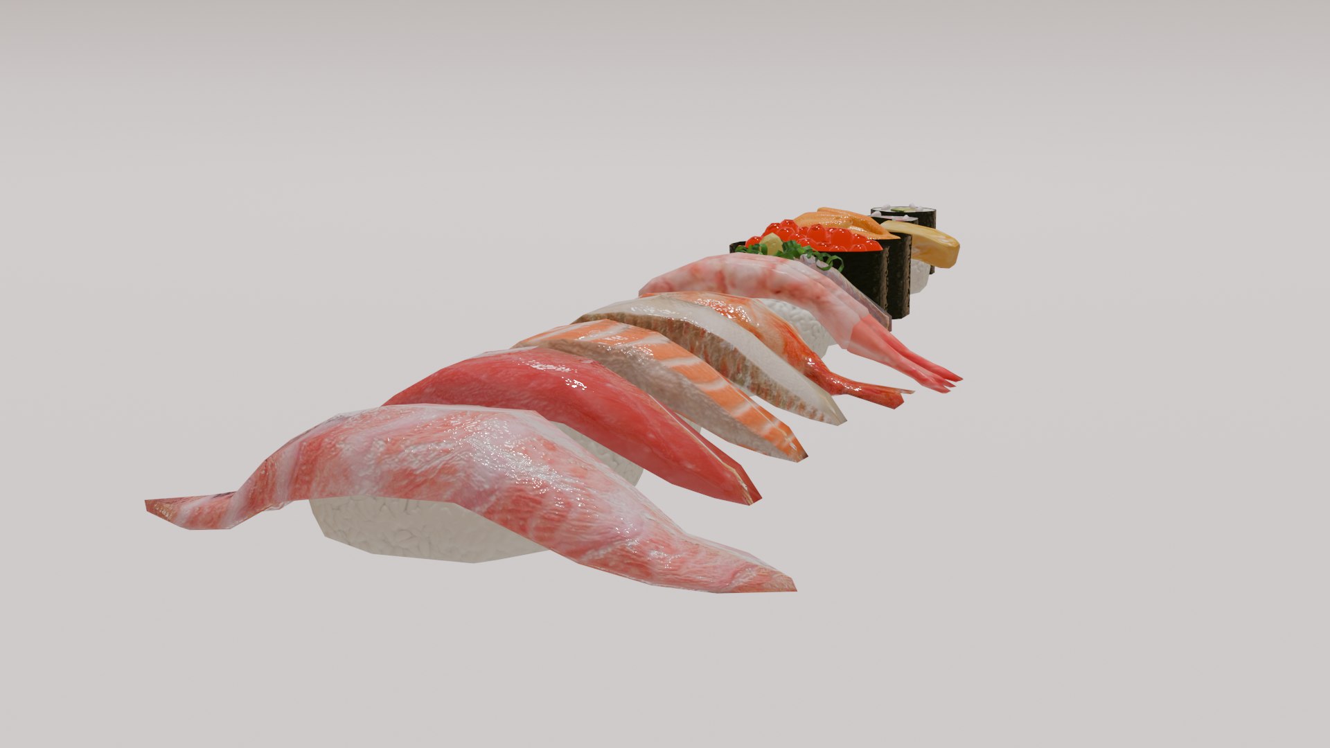 3D 12-piece sushi model asset model https://p.turbosquid.com/ts-thumb/iI/pHboxu/Ao/05/png/1736368012/1920x1080/fit_q87/bf11bf4fdbe91dbe1c4cef7645b9cea1e02ff2b1/05.jpg