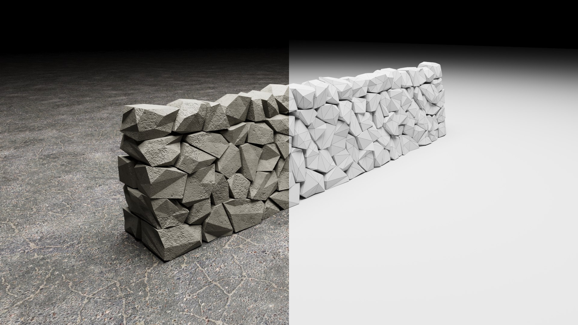 Stone Wall Low-poly 3D https://p.turbosquid.com/ts-thumb/iI/pgCf3o/5B/7/jpg/1705435680/1920x1080/fit_q87/aaf6fe4750d4be455e6c60b55b92b5778bfa54c9/7.jpg