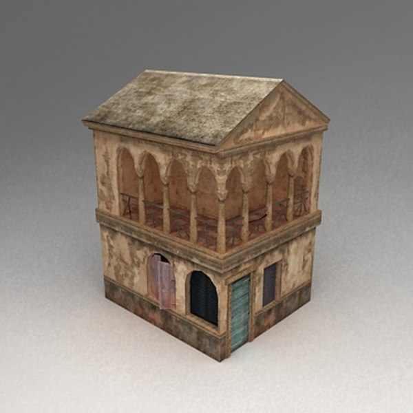 arab building 3d model