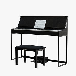 3D Piano Donner OURA S300 model