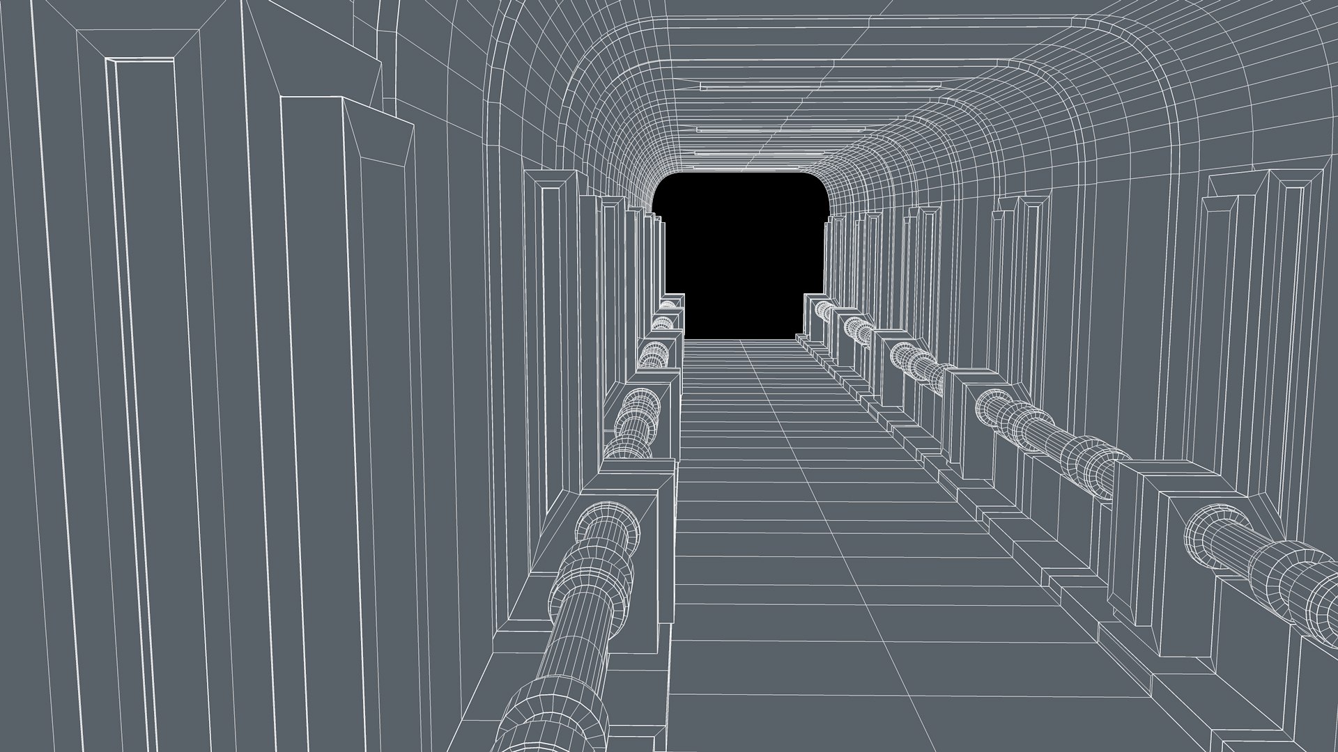 3D model Sci Fi Tunnel https://p.turbosquid.com/ts-thumb/iI/xklVry/SD/wireframe0007/png/1792099397/1920x1080/fit_q87/c3a9ec908c7e8c52e88393e2d2112213ab2c924c/wireframe0007.jpg