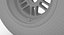 Formula1 Rear Wheel Pirelli PZero Medium Tire