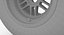 Formula1 Rear Wheel Pirelli PZero Medium Tire