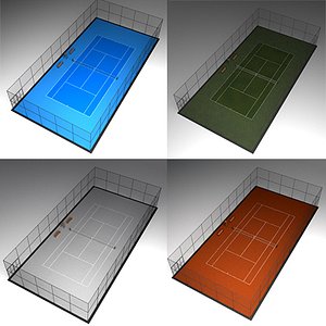 Tennis courts collection