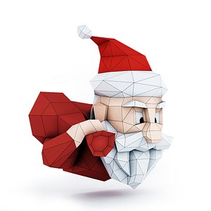 santa claus 3D model