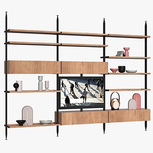 Antis Storage Wall 3D model