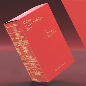 Baccarat Rouge 540 Extrait De Parfum Case Red model