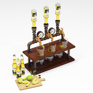 Liquor Dispenser LD07 3D model
