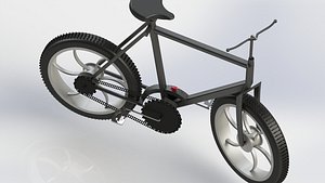 3D rough looking bike