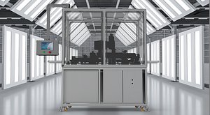 3D Electronic terminal group installation machine