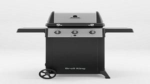 Gem Barbecue and Grill 3D Model 3D model