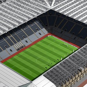3d model of st james park