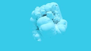 cloud weather 3D model