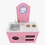 toy kitchen 3d model