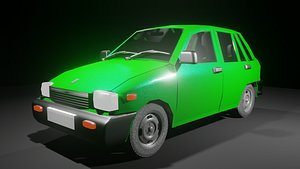 Maruti 800 3D