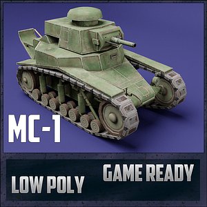 mc-1 tank ussr toon model