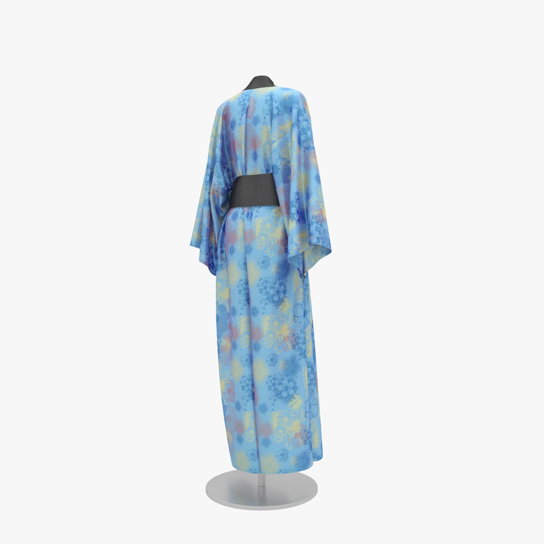 kimono 3d max