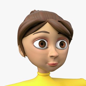 Cartoon Kid Character BELLA