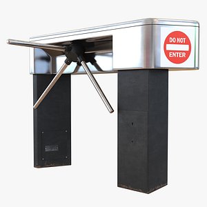 Tripod Turnstile 2 3D Model