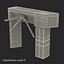 Tripod Turnstile 2 Modèle 3D