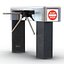 Tripod Turnstile 2 Modèle 3D