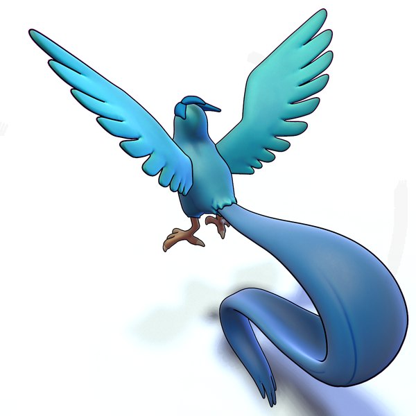 Articuno pokemon 3D - TurboSquid 1249075