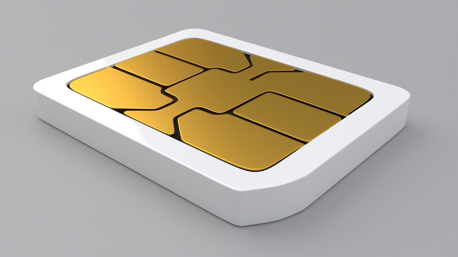Nano Sim Card 3D Model - TurboSquid 1908918