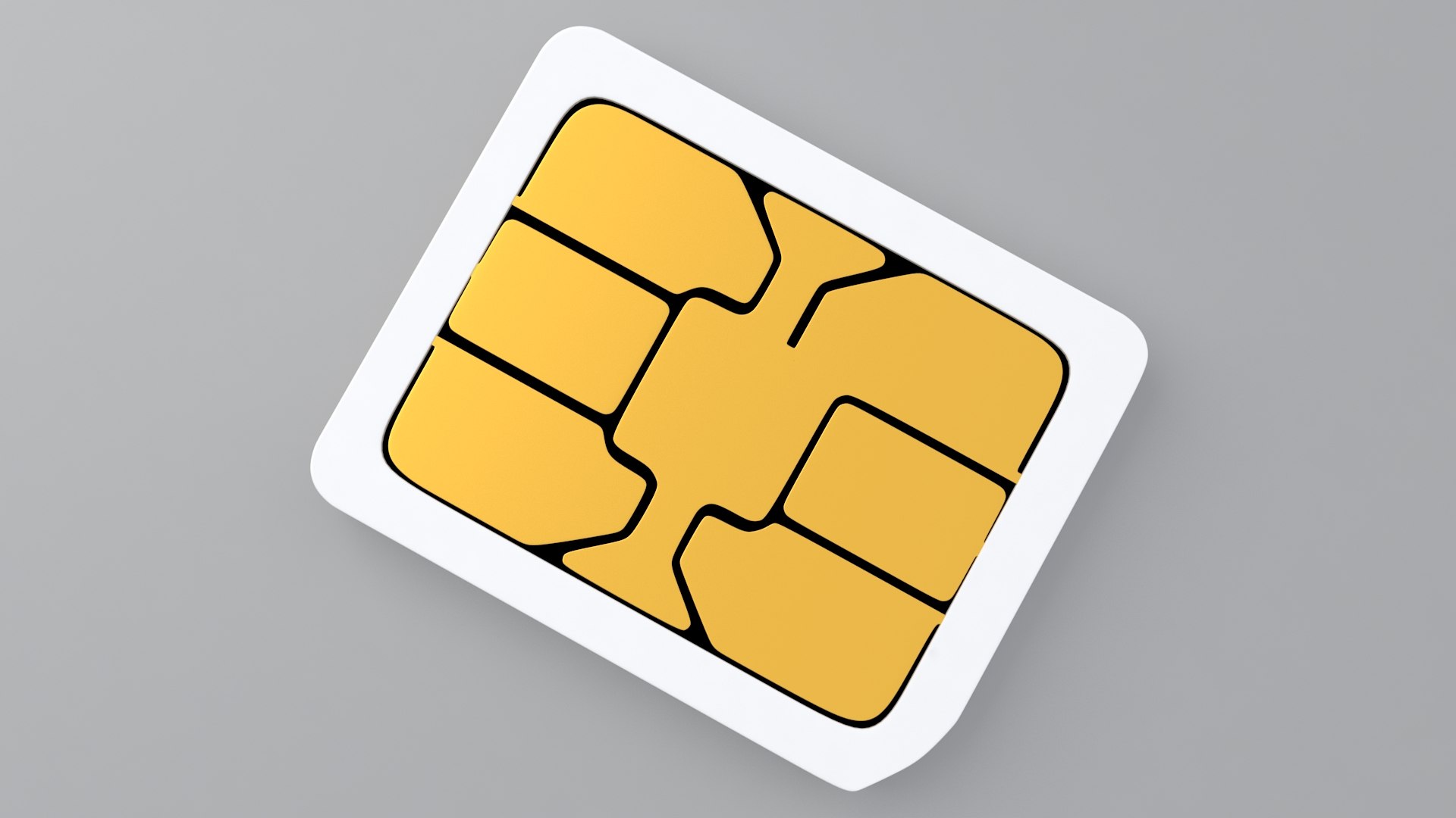 Nano Sim Card 3D Model - TurboSquid 1908918