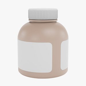 Pill Bottle 3 3D model