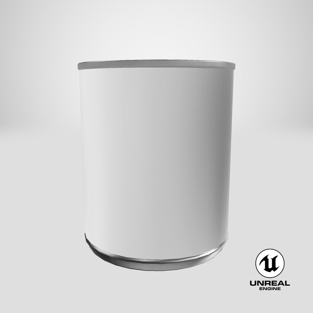 Canned Green Beans 8 25oz Blank and Generic Label model https://p.turbosquid.com/ts-thumb/iJ/Y4DLlT/7J/stemcell_unreal_render/png/1670221641/1920x1080/fit_q87/38ab79b72ffcd708f30e6cfa2bc2216c5a25eae3/stemcell_unreal_render.jpg